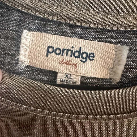 Porridge | Shine Glam Tee | Gold | Size XL - Picture 4 of 4